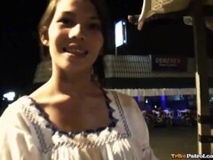 Cute young Asian with braces fucked and creampied by tourist Thumb