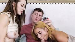 Step Mom &amp_ Step Auntie'_s Idea Of Passing Time During A Storm - Scarlett Sommers, Justine Ja Thumb