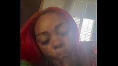 Sexy Red Head Sucking cock Thumb