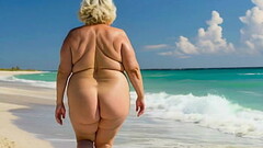 Granny with a big ass Thumb