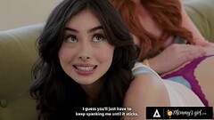 MOMMY'_S GIRL - Angry MILF Sophia Locke DISCIPLINES Yet Again Misbehaving Stepbae Chloe Surreal! Thumb