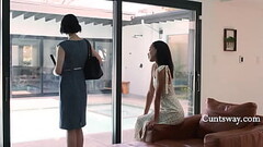 Recently Divorced Ebony Alexis Tae Seduces Her Lesbian Realtor Olive Glass - Olive Glass, Alexis Tae Thumb