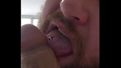 Ftm sucks big dildo Thumb