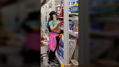 N&atilde_o acredito que essa casada novinha se exibiu assim em p&uacute_blico no mercado (vampzinha  Thumb