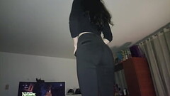 Laura'_s amateur being fucked in tight pants. Thumb