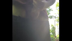 Mycock4U2see Jerking off in the Forest Thumb