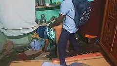 Indian student with aunty sex in home Thumb