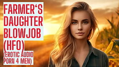 Farmer'_s daughter blowjob (Full Audio on my site ASMR HFO JOI Erotic Audio 4 Men) Thumb