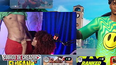 mi hermanastra me interrumpe mi directo de fortnite para  follar duro Thumb