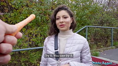 Public Agent Big tits Helina Dream big dick public blowjob and POV sex Thumb