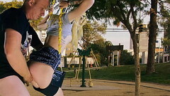 &sect_ Hazel Haze fucked on a swing Thumb