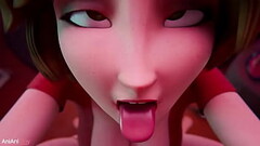 Cass Hamada rides that big cock a pro!~ Thumb