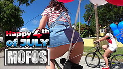 Brunette Babes Michele James &amp_ Serena Skye Take Turns Sucking &amp_ Riding Peter Green'_s Ha Thumb