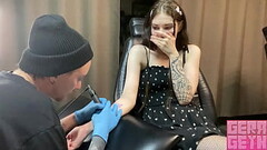 Gerageyn -I decided to thank to the tattoo artist and sucked his huge dick, he gdve me some candy Thumb