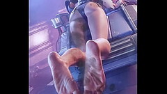 Tracer'_s feet cum tribute Thumb